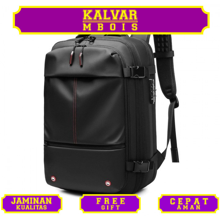 OUTWALK 7757 Backpack Bag Vacuum - Tas Ransel Laptop 17 TSA Expandable