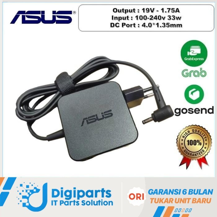Adaptor Laptop Asus X200CA X200MA X200LA F200CA Original 19V - 1.75