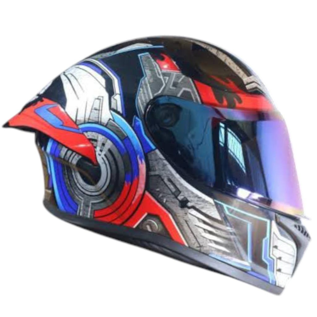 helm skj FALCON Motif Gundam | Helm Premium Paket Ganteng PROMO TERMURAH