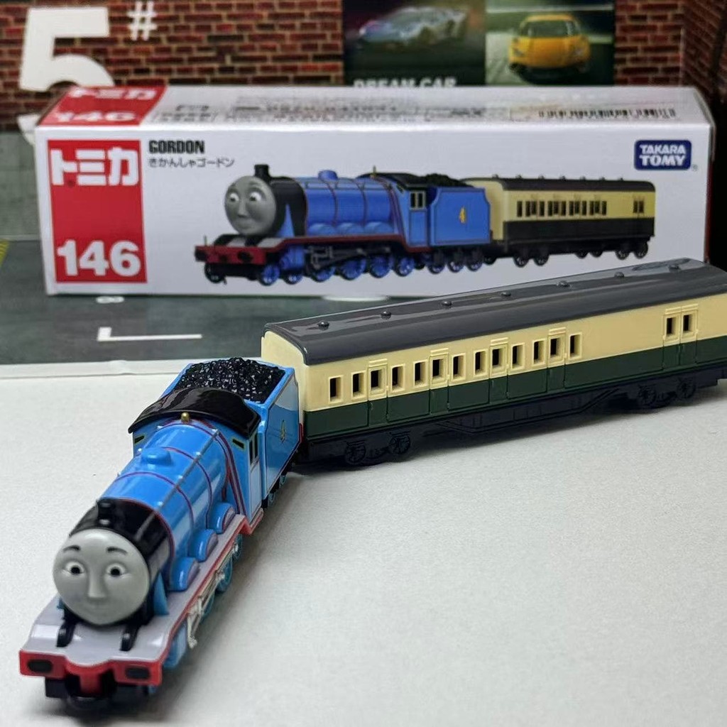 Takara Tomy Long Type Tomica No.146 Gordon the Tank Engine Kids Toys Motor Vehicle Diecast Metal Mod