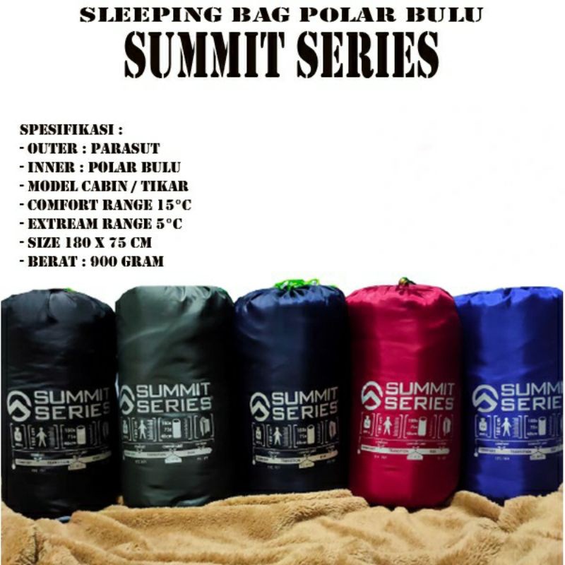 Sleeping Bag Polar Bulu Summit Series - SB Polar Bulu