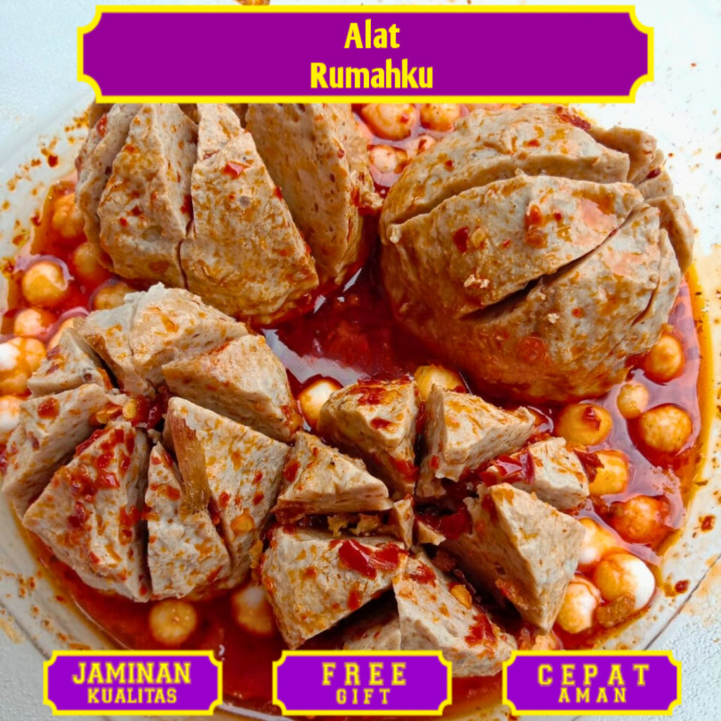 

BAKSO / BASO IKAN SINAR BAHARI BANDUNG Kemasan Ekonomis 4 Bakso Ikan Besar