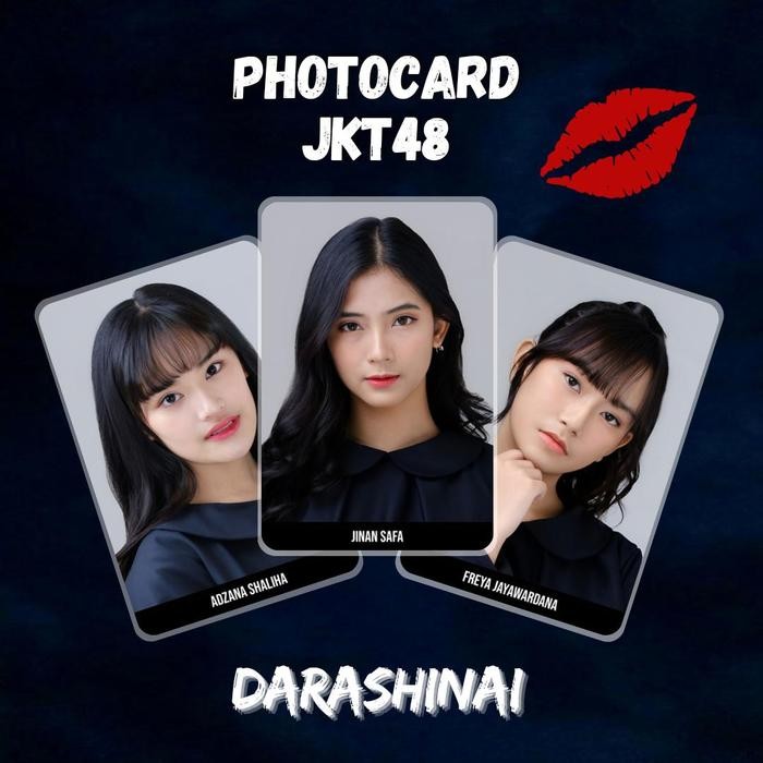 Photocard PC JKT48 Darashinai Aishikata Seifuku Unofficial / Bukan Ori Official