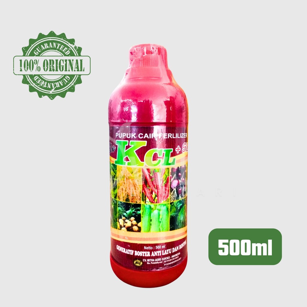 Bio KCL Cair 500ml Pupuk Nutrisi Tanaman Anti Layu Dan Rontok
