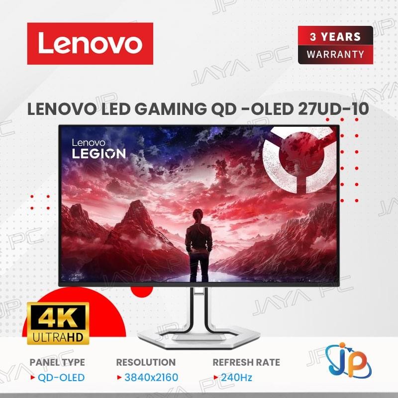 Monitor Lenovo Legion LED Pro 27UD-10 QD-OLED - 4K UHD 27" Inch