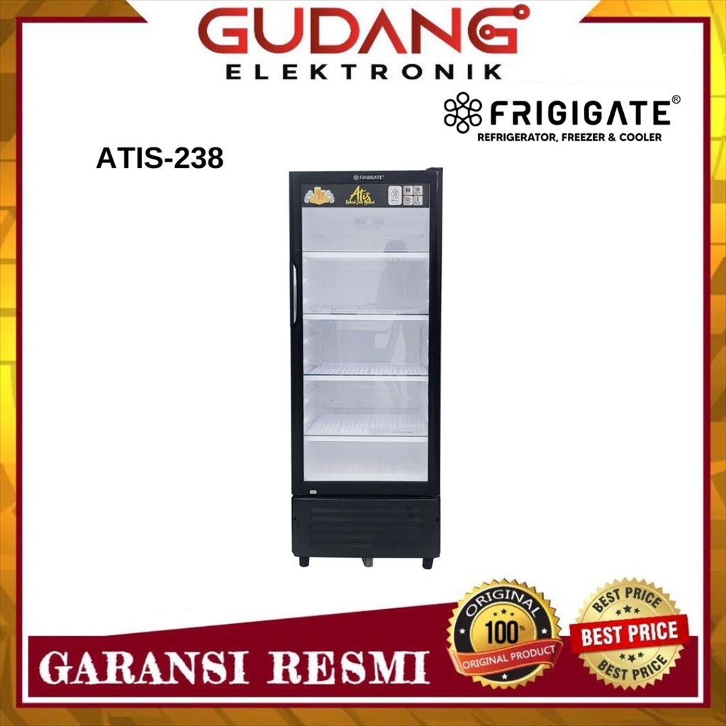 SHOWCASE FRIGIGATE ATIS 238 SHOWCASE 200 L 4 RAK FRIGIGATE SCA 238