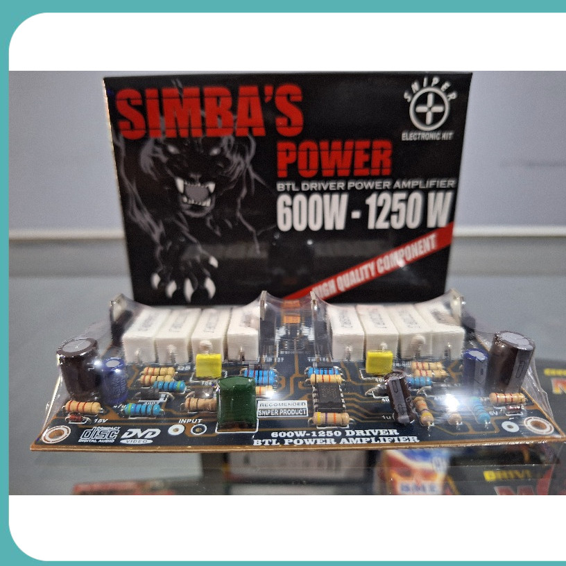 POWER BTL KIT SUPER DRIVER 600-1250W SIMBA'S Cod