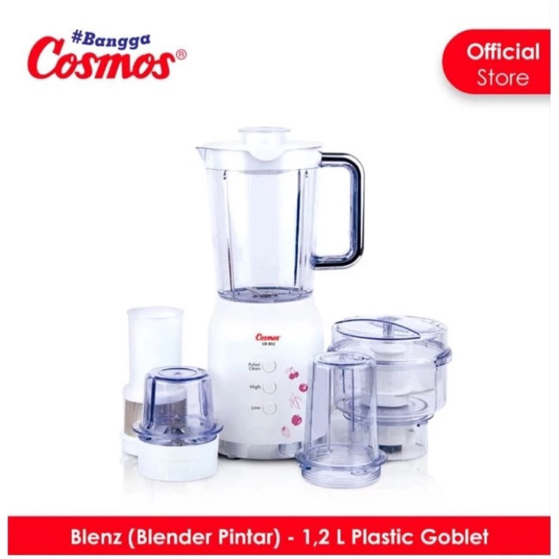 COSMOS CB-802 Blender 4 IN 1 / 1.2 Ltr CB802