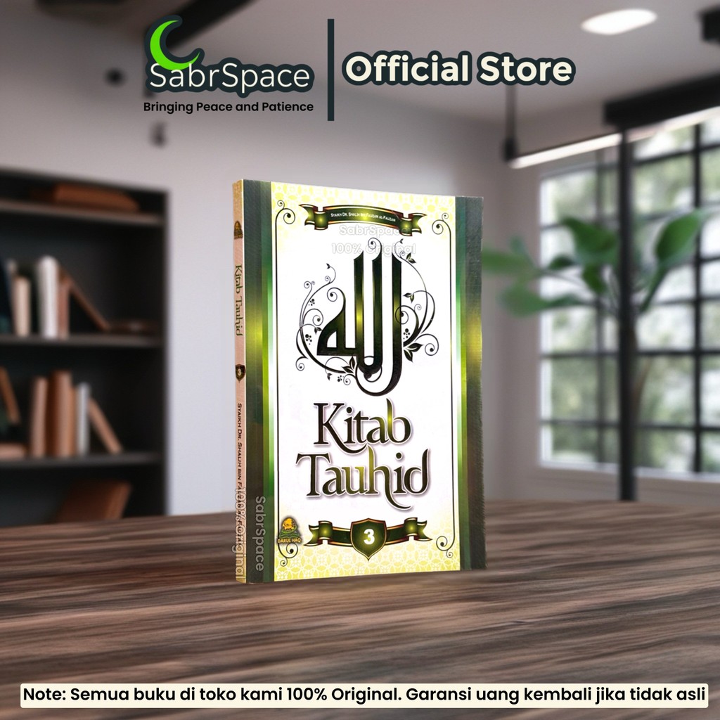 Kitab Tauhid Jilid 3 - Dr Shalih bin Fauzan bin Abdullah al-Fauzan - Darul Haq - Original - Soft Cov