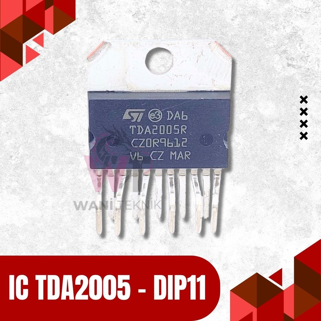 IC TDA2005 Original 20W Mono Class AB Audio Amplifier