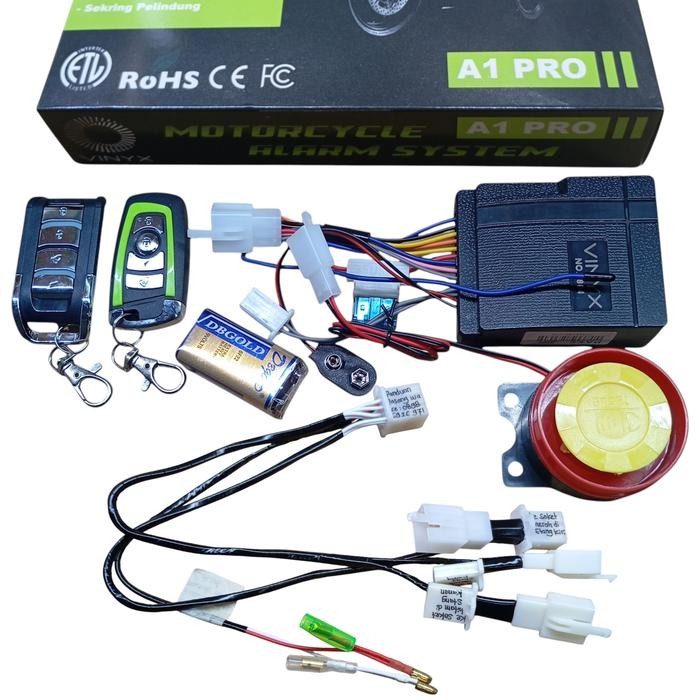 Alarm Motor Nine A1 PNP Beat karbu CVJA