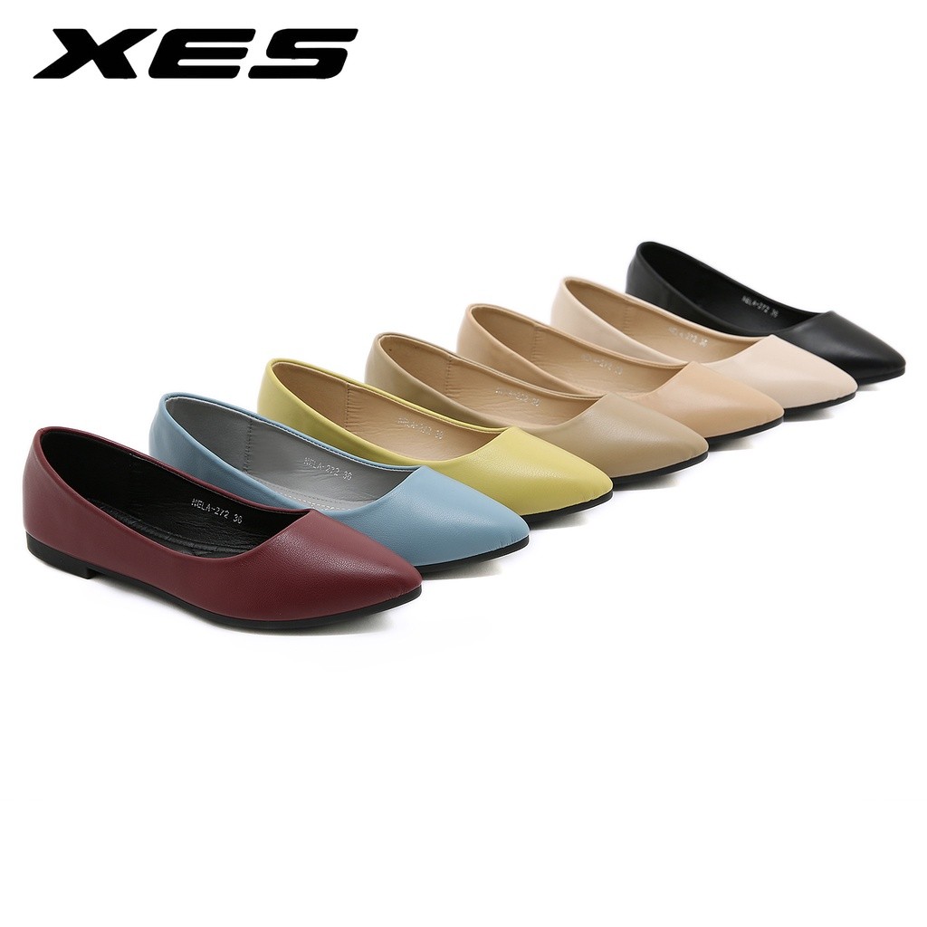 XES NELA-272  Sepatu Flatshoes Sepatu Kerja Wanita