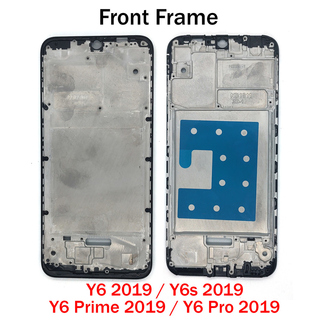 For Huawei Y5 Y6 Y6p Y7 Y7a Pro Prime Lite P Smart 2018 2019 2021 Nova Y60 Y70 Plus Middle Frame Hou