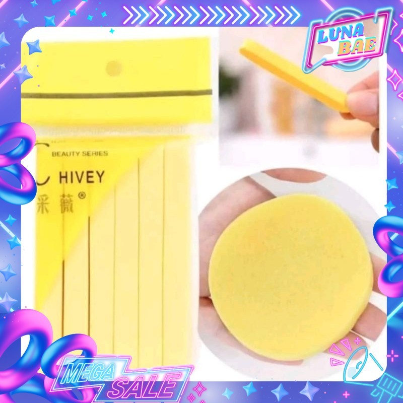 Spons Kentang/ Facial sponge / sponge kentang / spon kentang / sponge stik / Lembut dan Gemesin