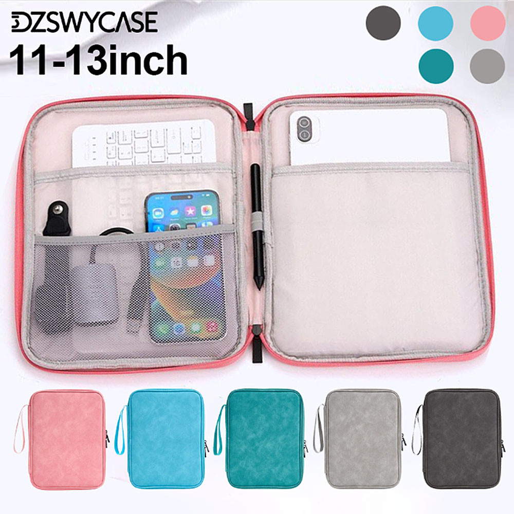 Tablet Bag Sleeve Carrying Case for 11-13 In iPad 10th A16 Air Pro Samsung XiaoMi Lenovo, Protective