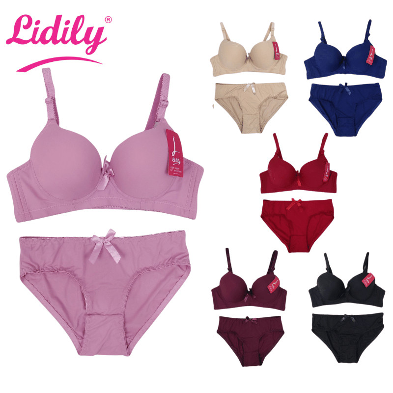 TERLARIS Setelan Bra + Celana Dalam Wanita Lingerie Sexy BH CD | GIFT WEDDING Seserahan BH Set SJQ70