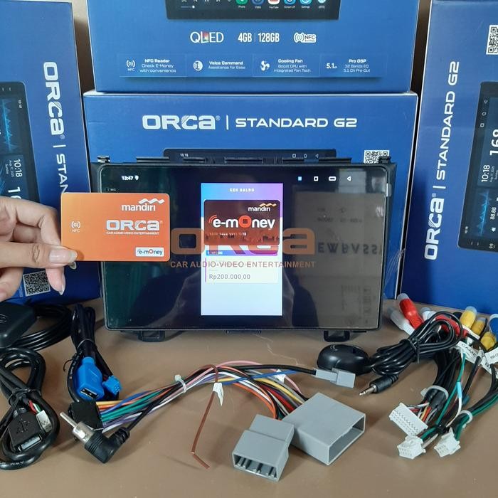 Head Unit Android ORCA 9 inch CRV 2007 CRV 2008 CRV 2009 CRV 2010 CR-V CVJA