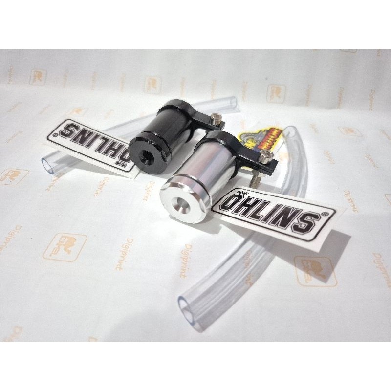 tabung minyak rem model vietnam cnc + stiker botol tabung minyak rem grc tabung master depan belakan