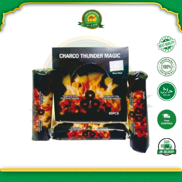 TERLARIS ARANG MAGIC BOX ARANG BRIKET KINGSTONE CHARCOAL Arang untuk Bakar Dupa Arab dan gaharu ORIG
