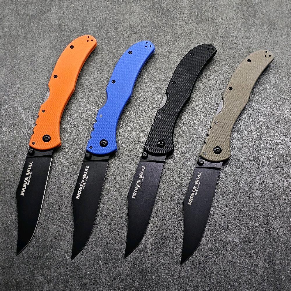 Pisau Lipat Cold Steel Broken Skull Folding Knife EDC