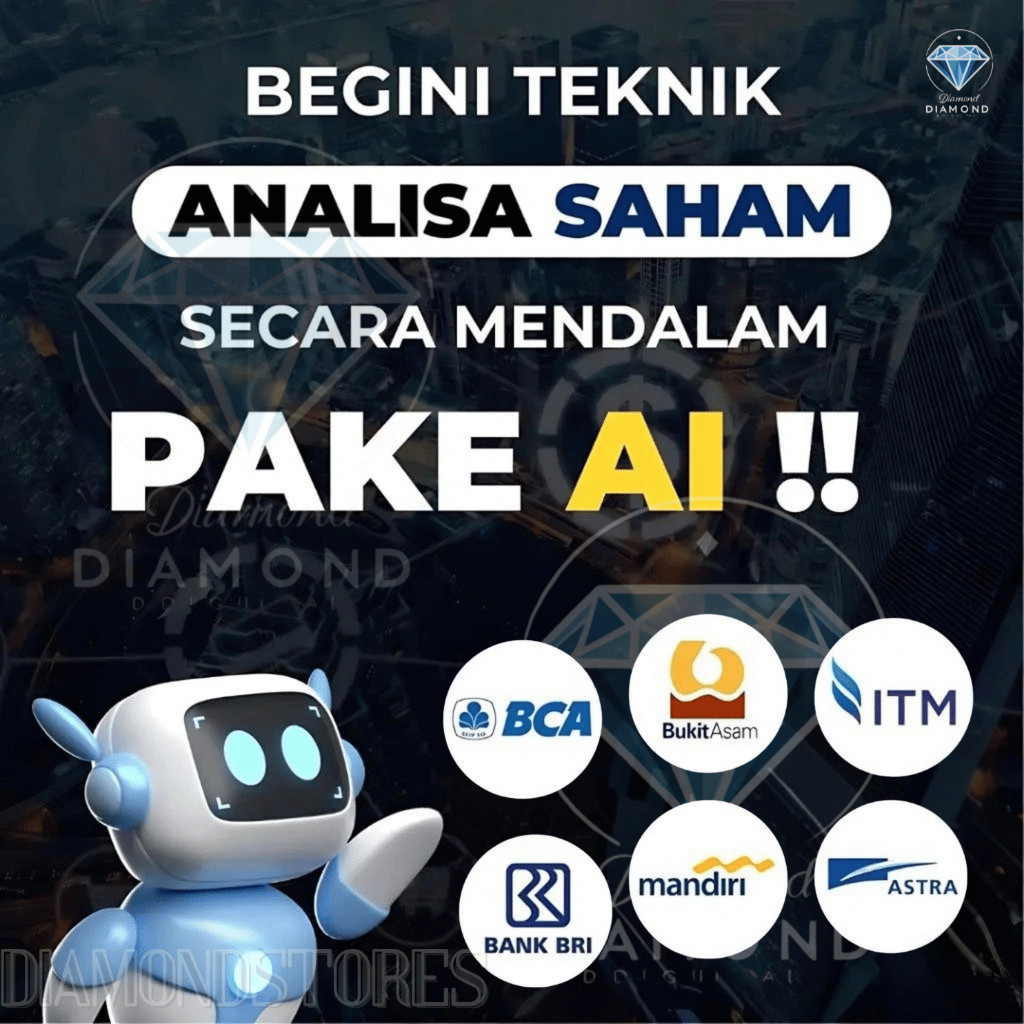 A76) Teknik Analisa Saham Secara Mendalam Pake AI (Artificial Intelligence) Kecerdasan Buatan | Bela