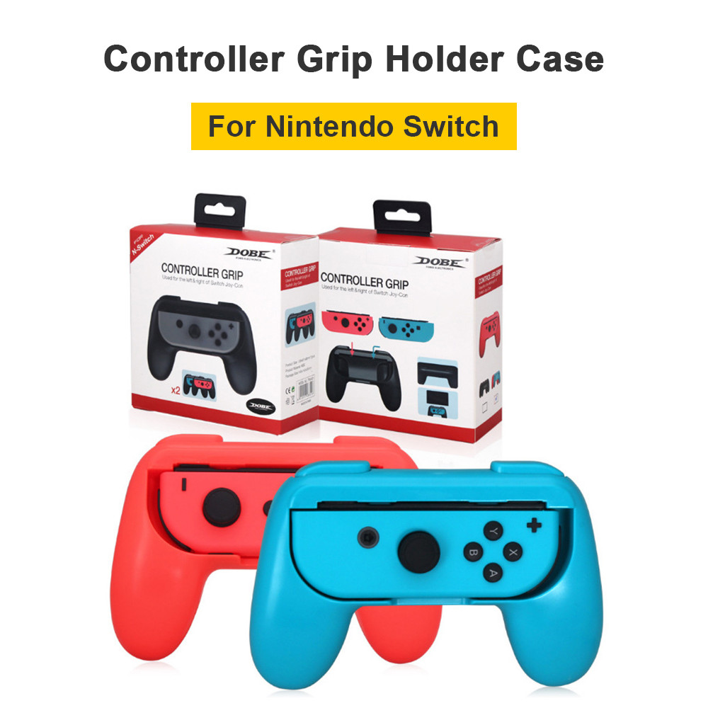2PCS Gamepads Handle Joypads Holder Case for Nin-tendo Swit Gamepad Grip Handle Joypad Stand Holder 