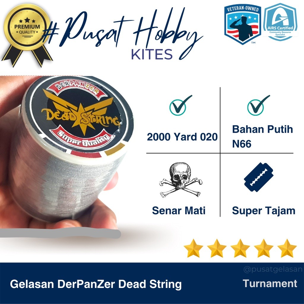 Gelasan Derpanser Derpanzer Matot Senar Mati untuk Lomba Layangan Super Tajam Terbaik