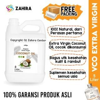 [MILIHO] VIRGIN COCONUT OIL 5 LITER VCO Kemasan Jerigen Asli Murni Minyak Kelapa Perkebunan Indonesi