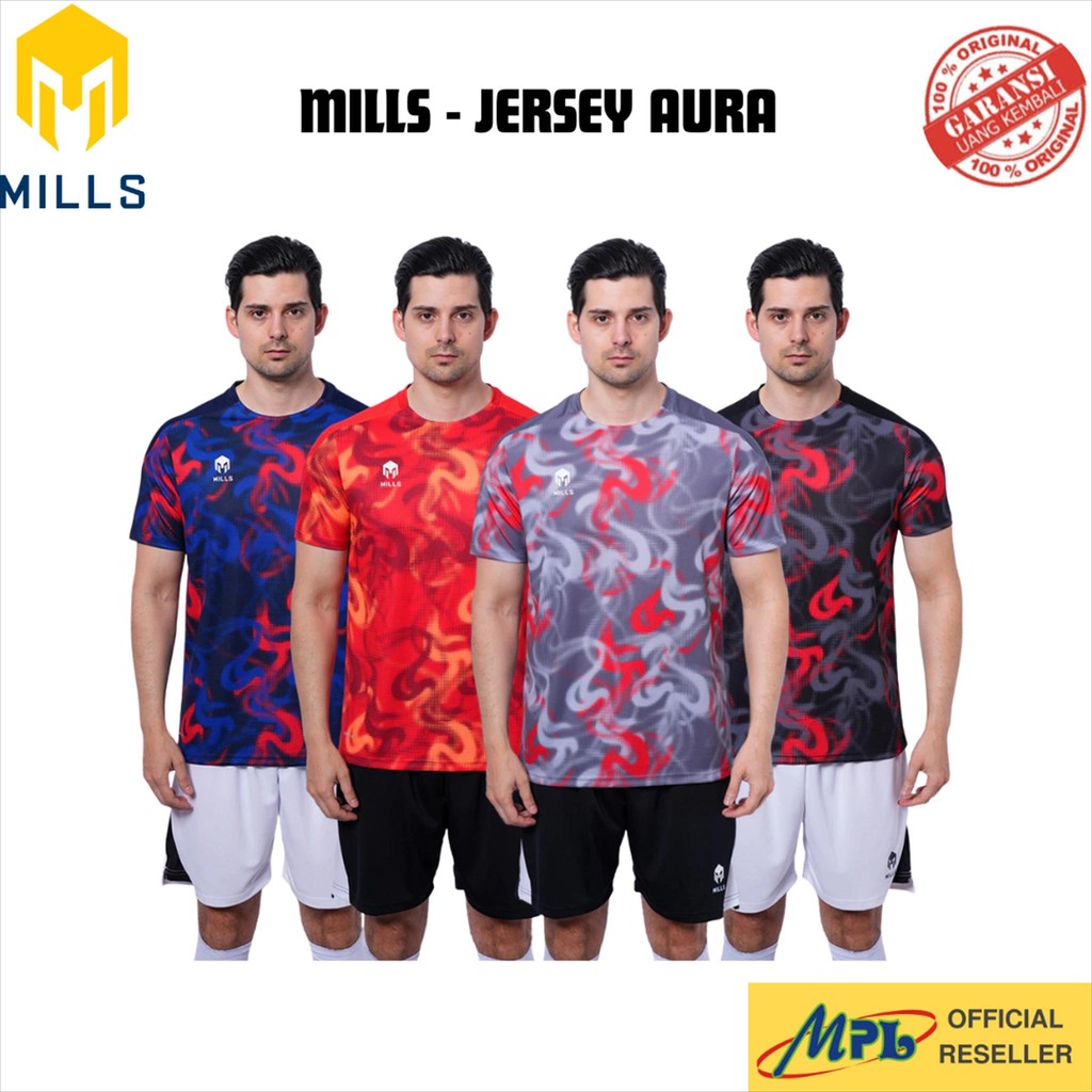 BAJU BOLA MILLS JERSEY AURA