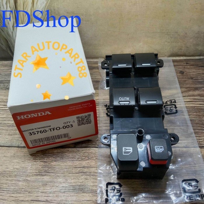 Saklar Switch Master Power Window Honda Jazz RS New CRV Gen 2