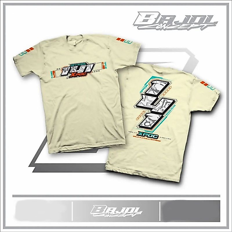 Bisa COD Kaos [141 XPDC] Truk Original Cotton Combed 24s Premium Tebal Adem - Free Souvenir Stiker &