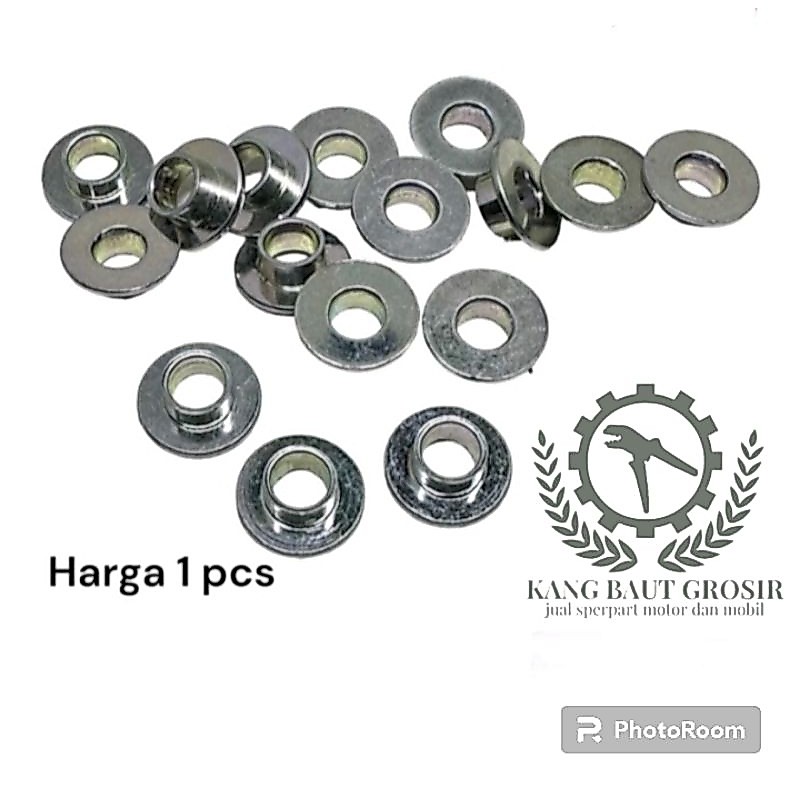RING BODI M6 BAUT 10 BOS RING TOPI PENDEK ORI