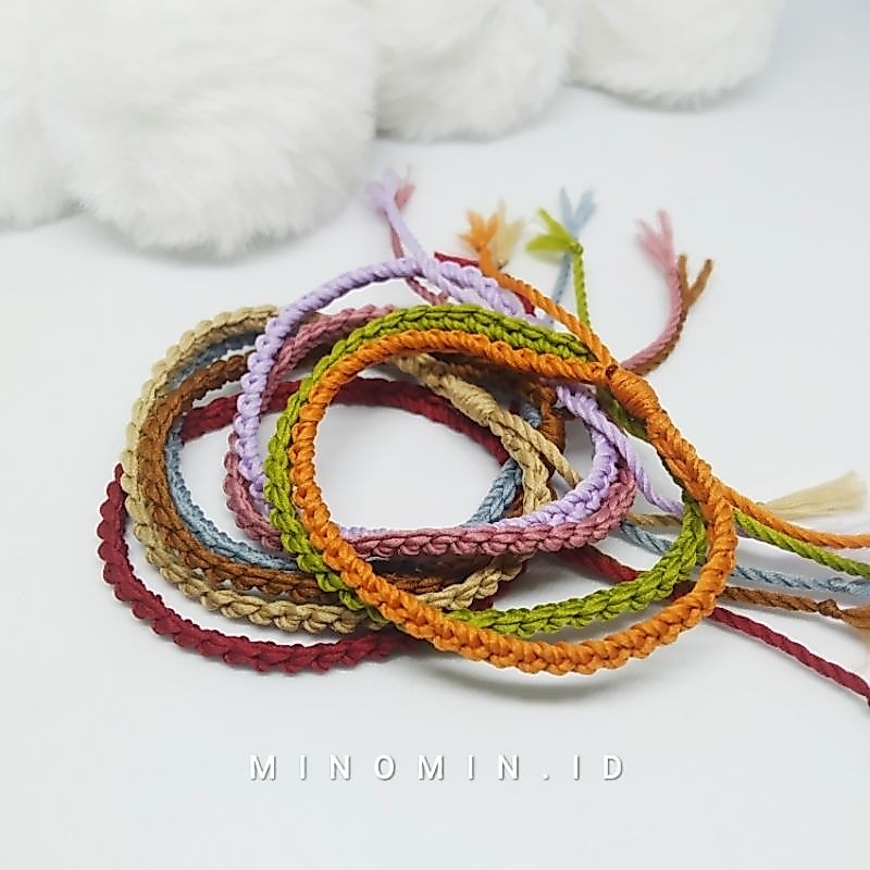 Gelang Rajut Simple | Gelang Couple Gelang Korea
