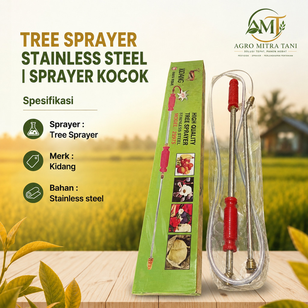 TREE SPRAYER STAINLESS STEEL | SPRAYER KOCOK