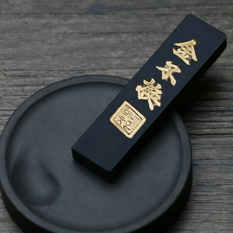 Tinta Bak Batangan Profesional Tradisional Cina Ink Stick Untuk Kaligrafi Shodo Khat Kualitas Premiu