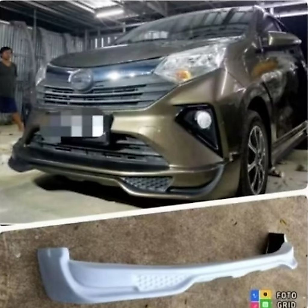 bodykit depan sigra facelift 2019 ke atas