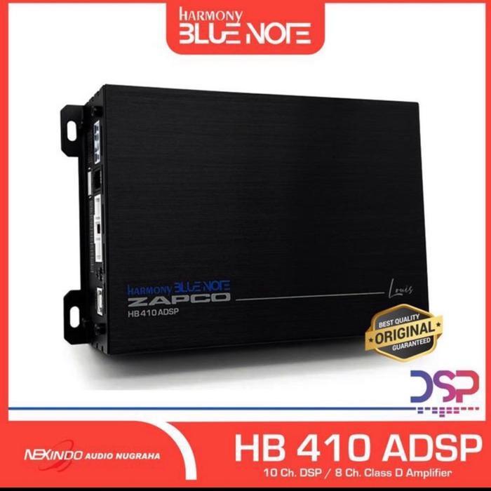 Processor Harmony HB 410 ADSP 10 Ch. DSP/ 8 Ch Class D Amplifier zapco