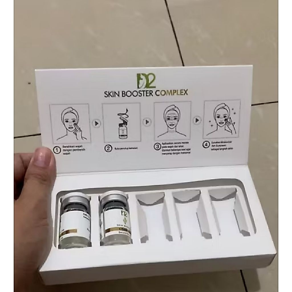 D2 skin booster complex pdrn // skin booster dna salmon terbaik kualitas terjamin free nedle