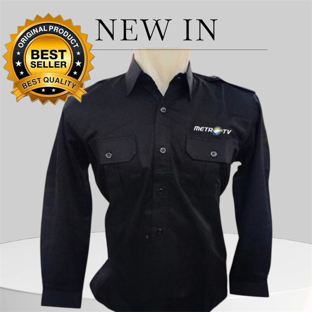 Kemeja Seragam Metro Tv Baju Kerja Metro Tv Free Nama American Drill