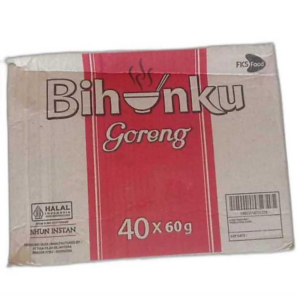 Bihunku Bihun Goreng Dus, Bihunku Bihun Kuah Soto Dus, Bihunku Kuah Kari Laksa Dus