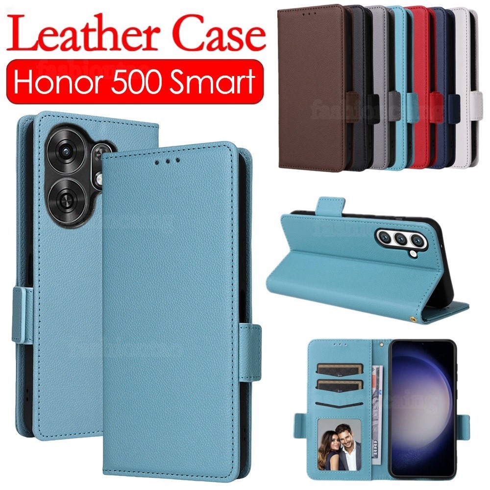 Casing Ponsel Kulit Flip Honor500 Smart 5G untuk Honor 500 Smart Pro Lite 500Smart 500Pro 500Lite 5 