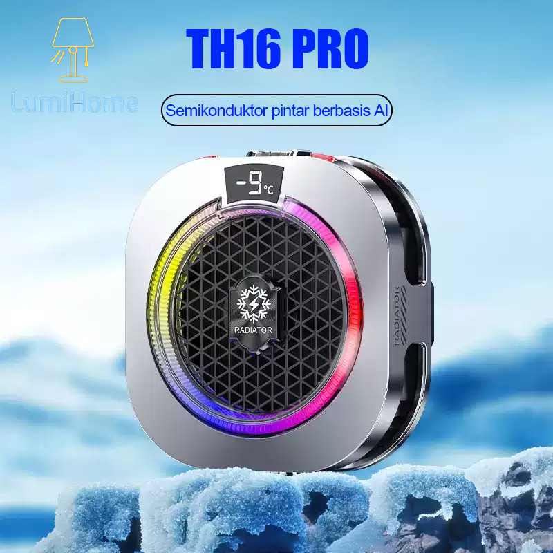 Funcooler TH16 Pro Ai Fan Cooler Radiator Pendingin HP Cooling Fan Gaming