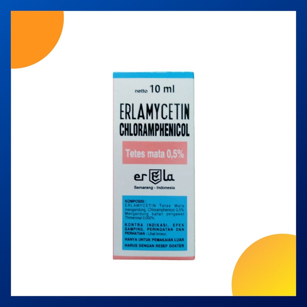 ERLAMYCETIN EYEDROP 1 BOTOL @ 10 ML