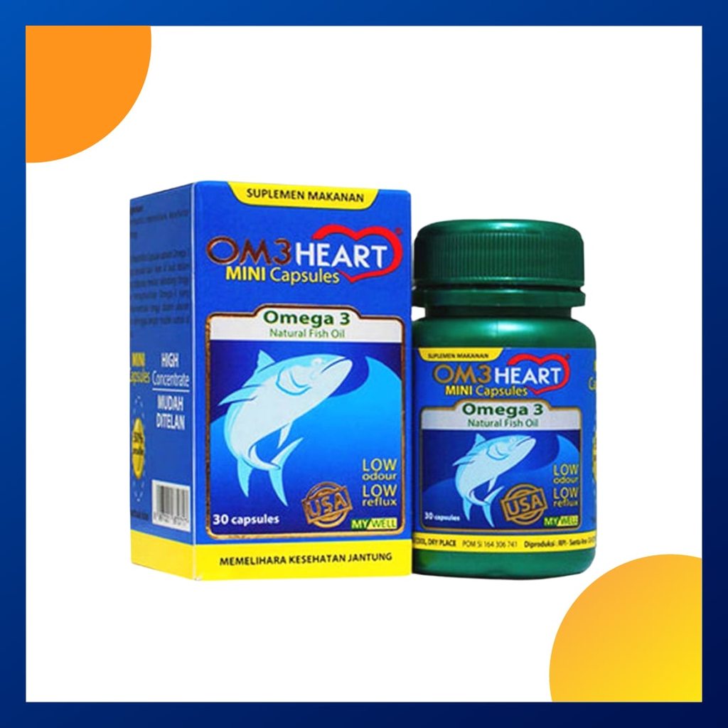 Omeheart Box Isi 30 Kapsul