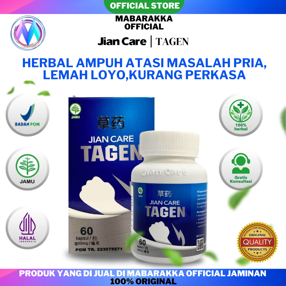 Jiancare TAGEN ORIGINAL ASLI