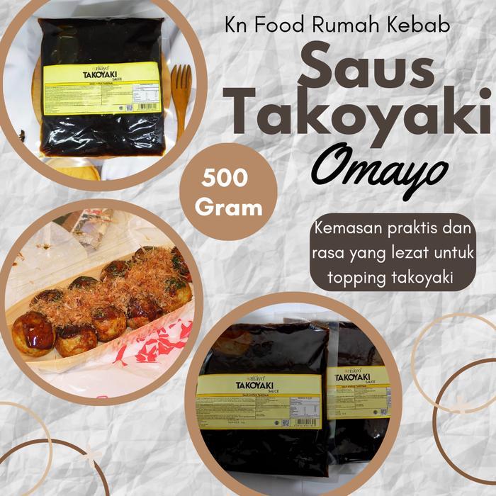 Saus Takoyaki 500Gr - Saus Takoyaki - Saus Okonomiyaki - Saus Takoyaki