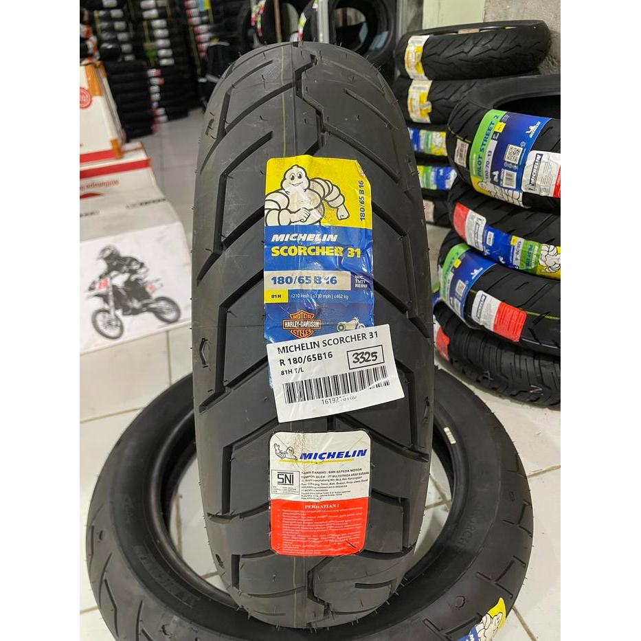 BAN MOTOR HARLEY DAVIDSON MICHELIN SCORCHER 31 UK 180/65-16 TUBLESS RING 16