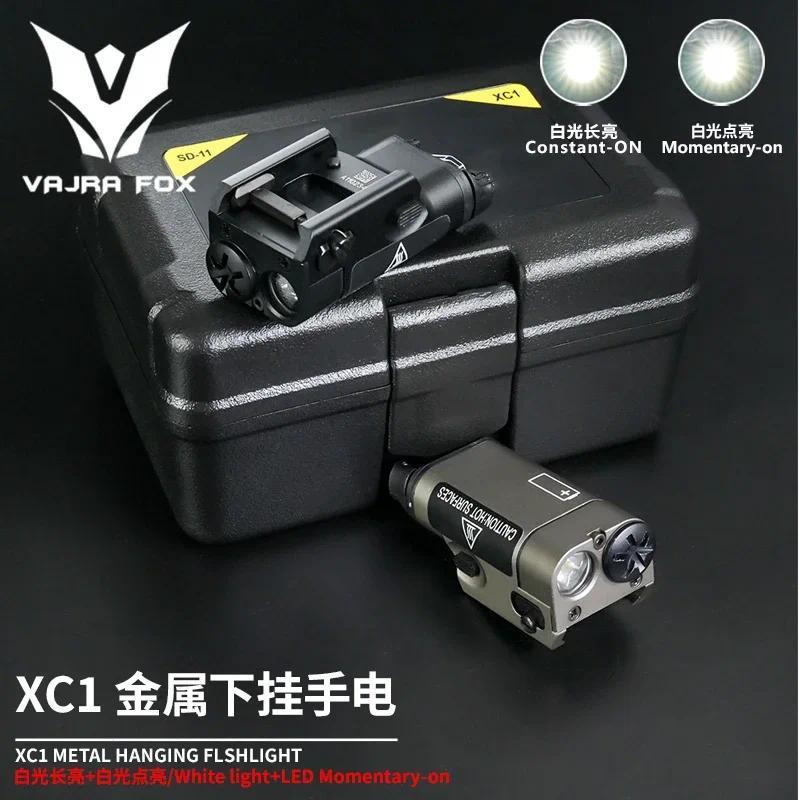 Tactics SF XC1 Constant/Momentary Flashlight LED Scout Light Airsoft G17/G18/G19 Hang Hunting Weapon