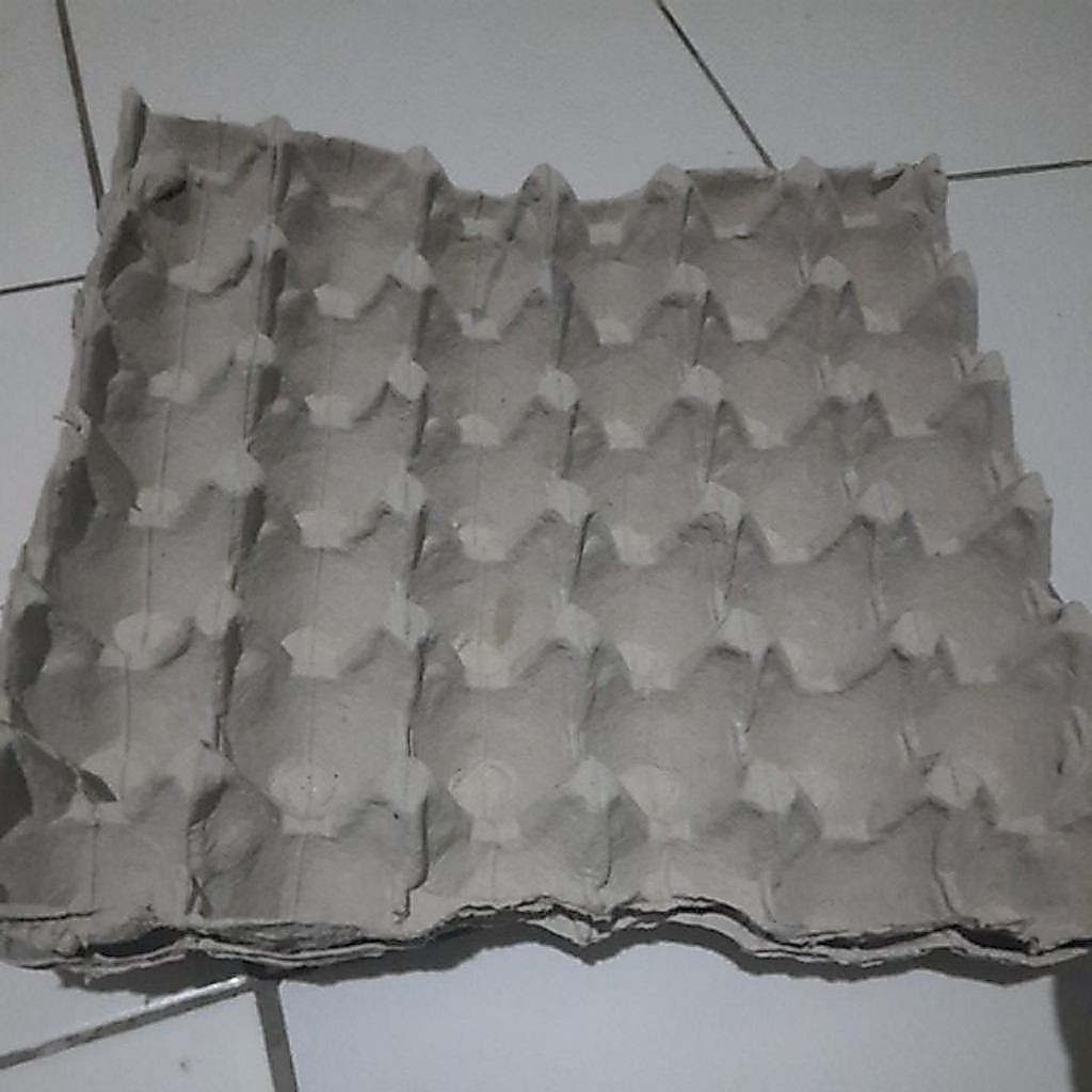 Egg Tray Karton Bekas - Praktis, Ekonomis, Kapasitas 36 Telur