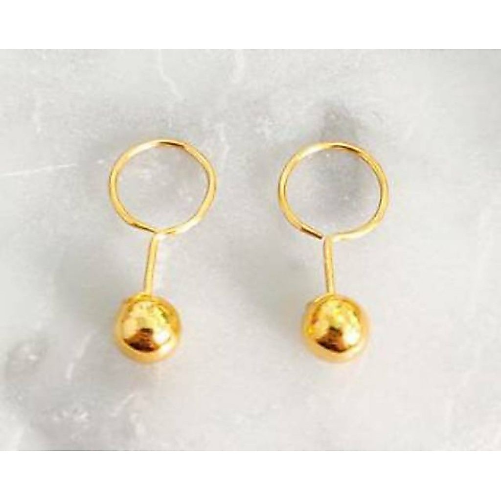 1. anting emas bayi toge titanium